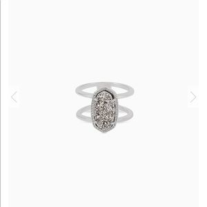 Drusy Elyse ring from Kendra scott size 7